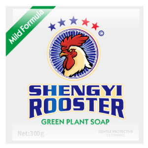 SHENGYI ROOSTER GREEN PLANT SOAP 300g