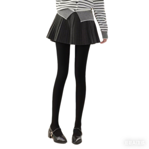 Cotton Vertical Ribbed Leggings (8679) 230g
