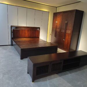 Solid Wood Bed