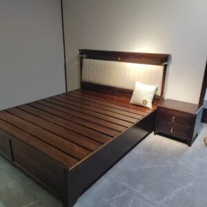 Solid Wood Bed