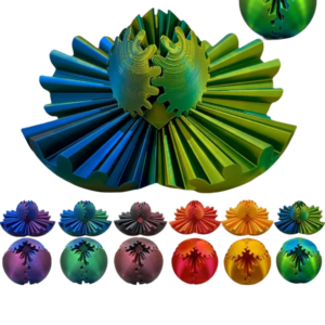 3D Printed Gear Ball Fidget Toy