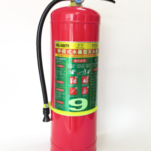Man Long Portable Water-Based Fire Extinguisher 9L