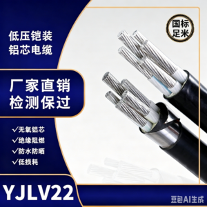 Zhuhai  YJLV22 Low‑Voltage Armored Aluminum Core Power Cable