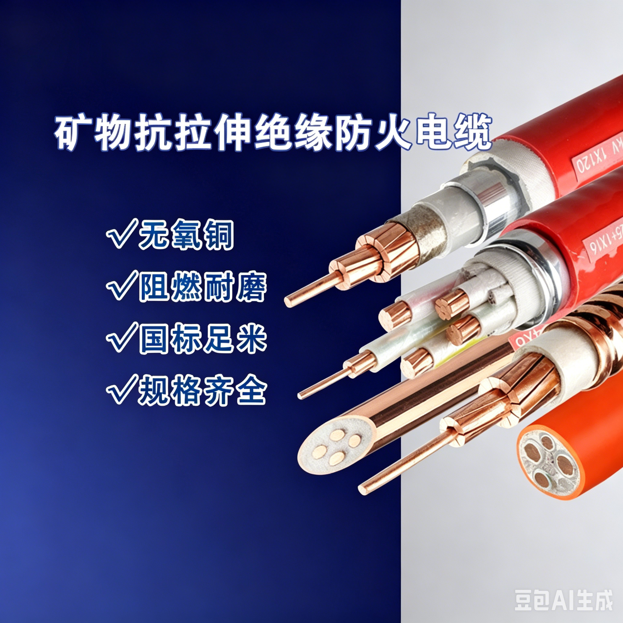 Zhuhai Mineral‑Insulated Tensile‑Resistant Fire‑Resistant Cable