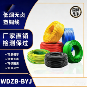 Zhuhai   WDZB‑BYJ Low‑Smoke Zero‑Halogen Solid Copper Wire