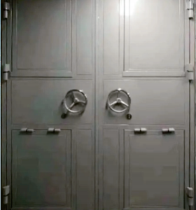 Explosion relief door